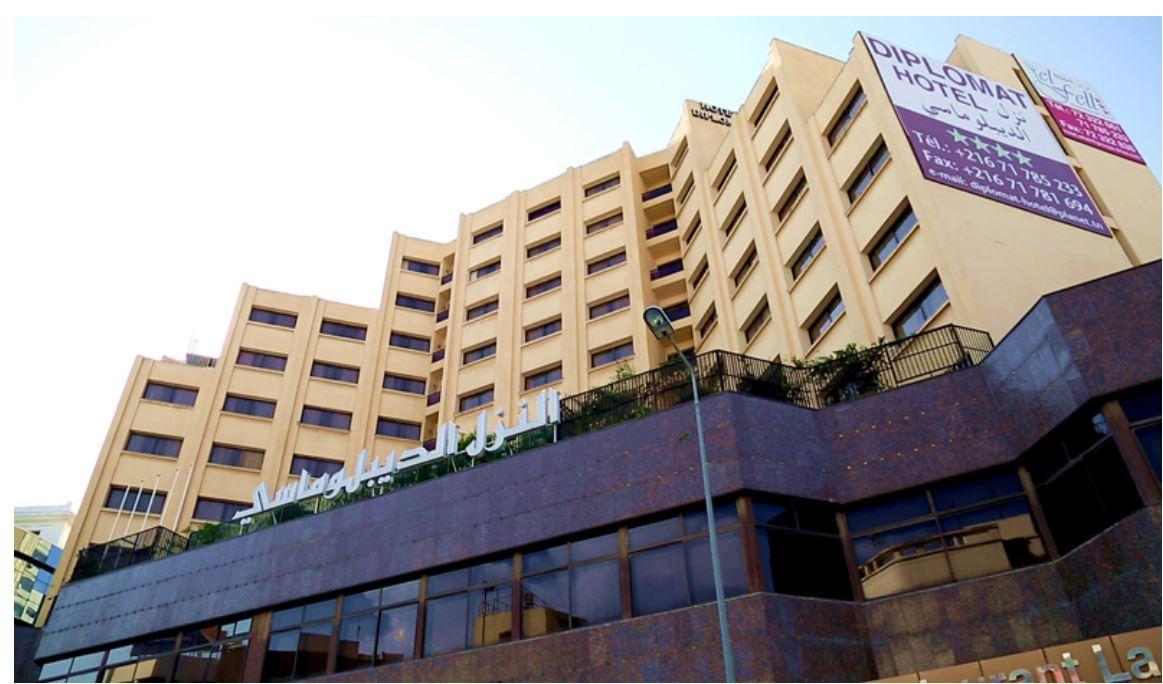 Diplomat Hotel Tunis Exteriér fotografie
